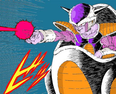 frieza manga color|frieza death.